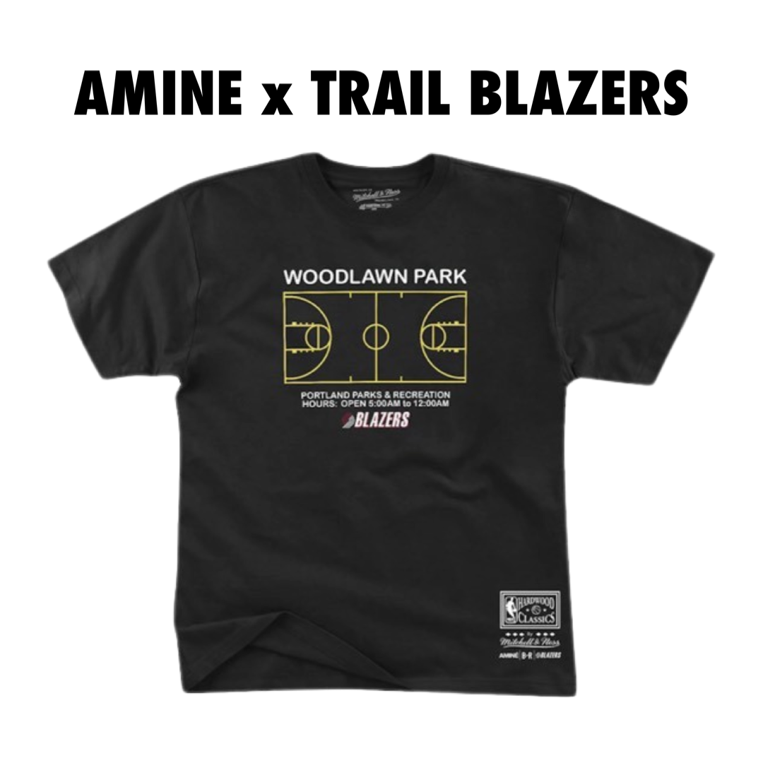 Mitchell & Ness Amine x Portland Trail Blazers T-shirt
Black