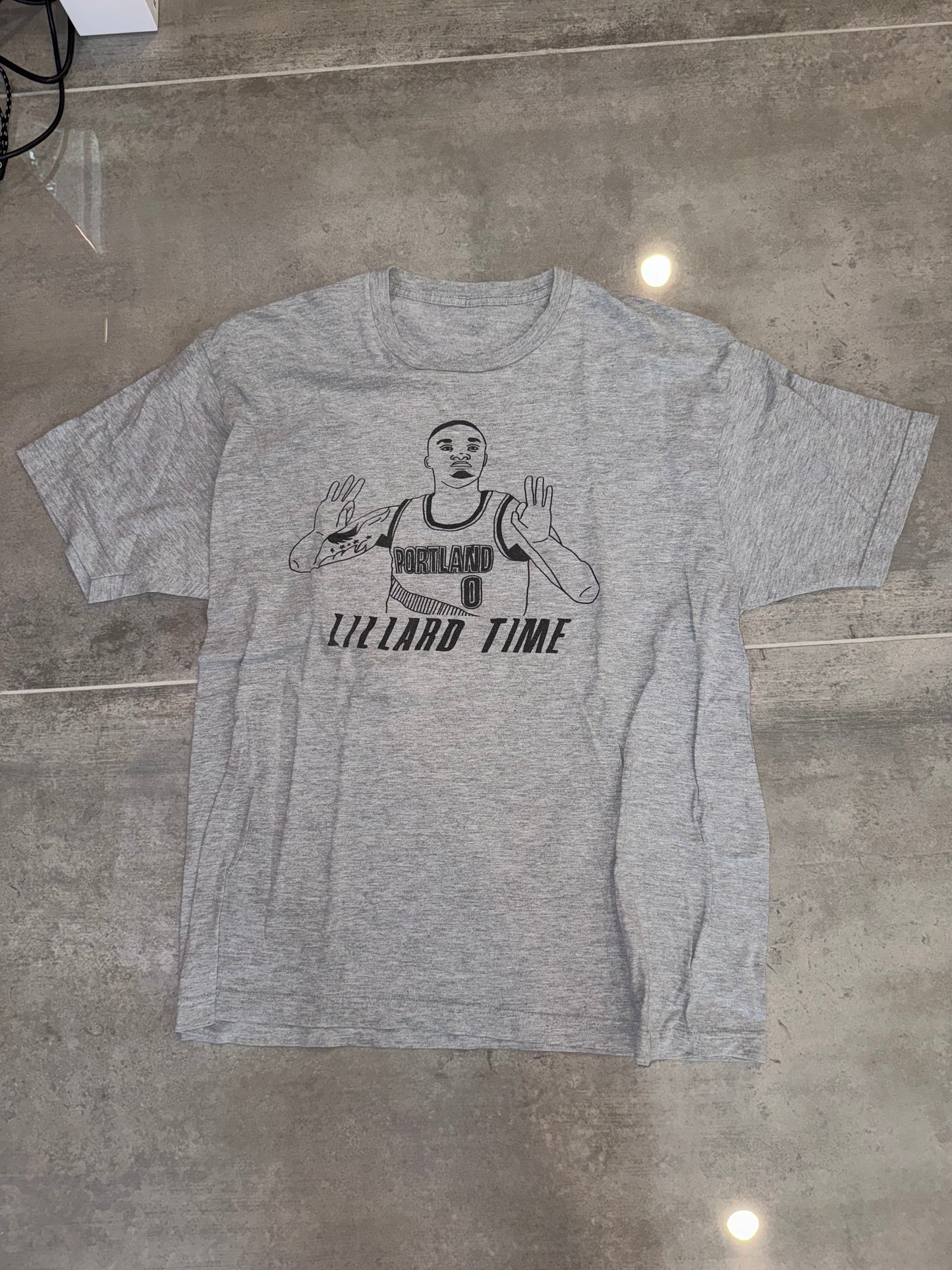 Promo Trail Blazers Dame Lillard time tee