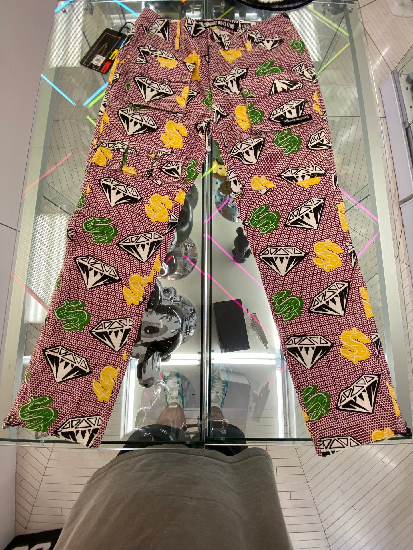 Billionaire Boys Club BBC Ice Cream Cargo Dollar pants 34