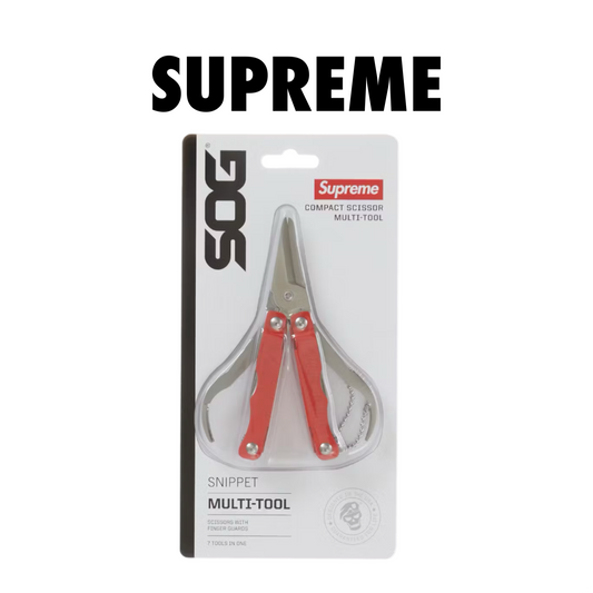 Supreme SOG Snippet Multi Tool Red