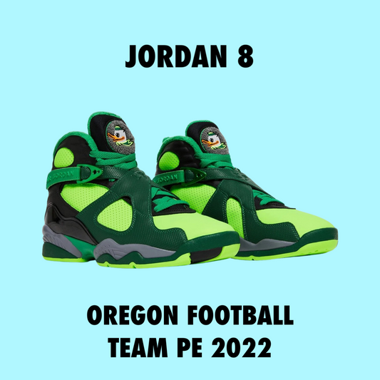 Jordan 8 Oregon PE Black