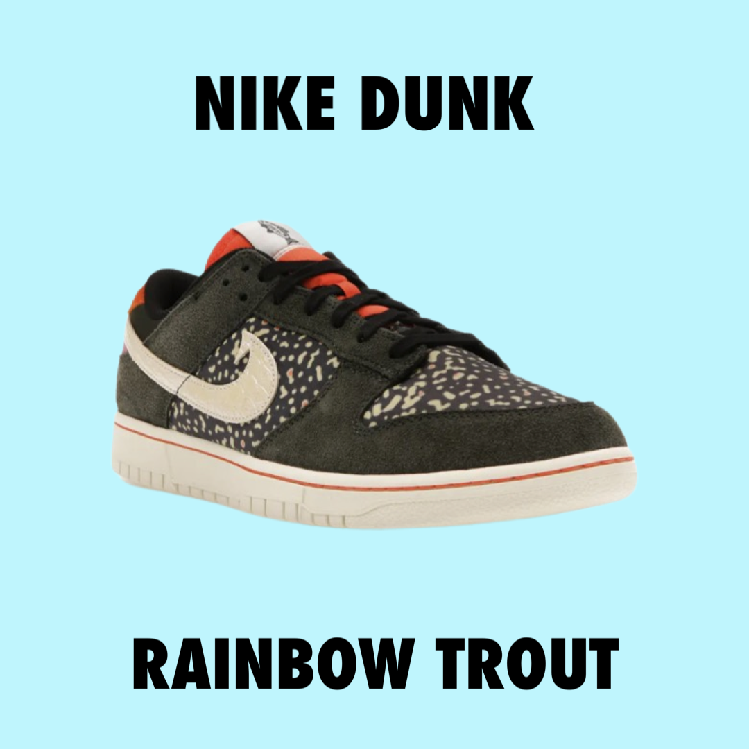 Nike Dunk Low Gone Fishing Rainbow Trout