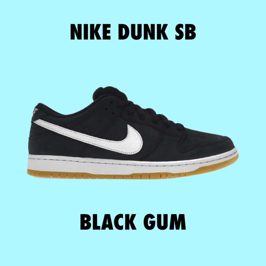 Nike dunk SB Black Gum