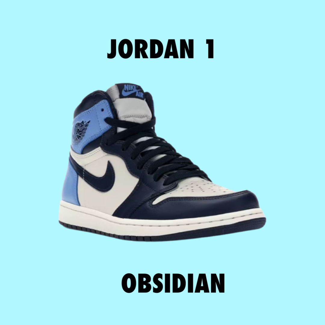 Jordan 1 high Obsidian