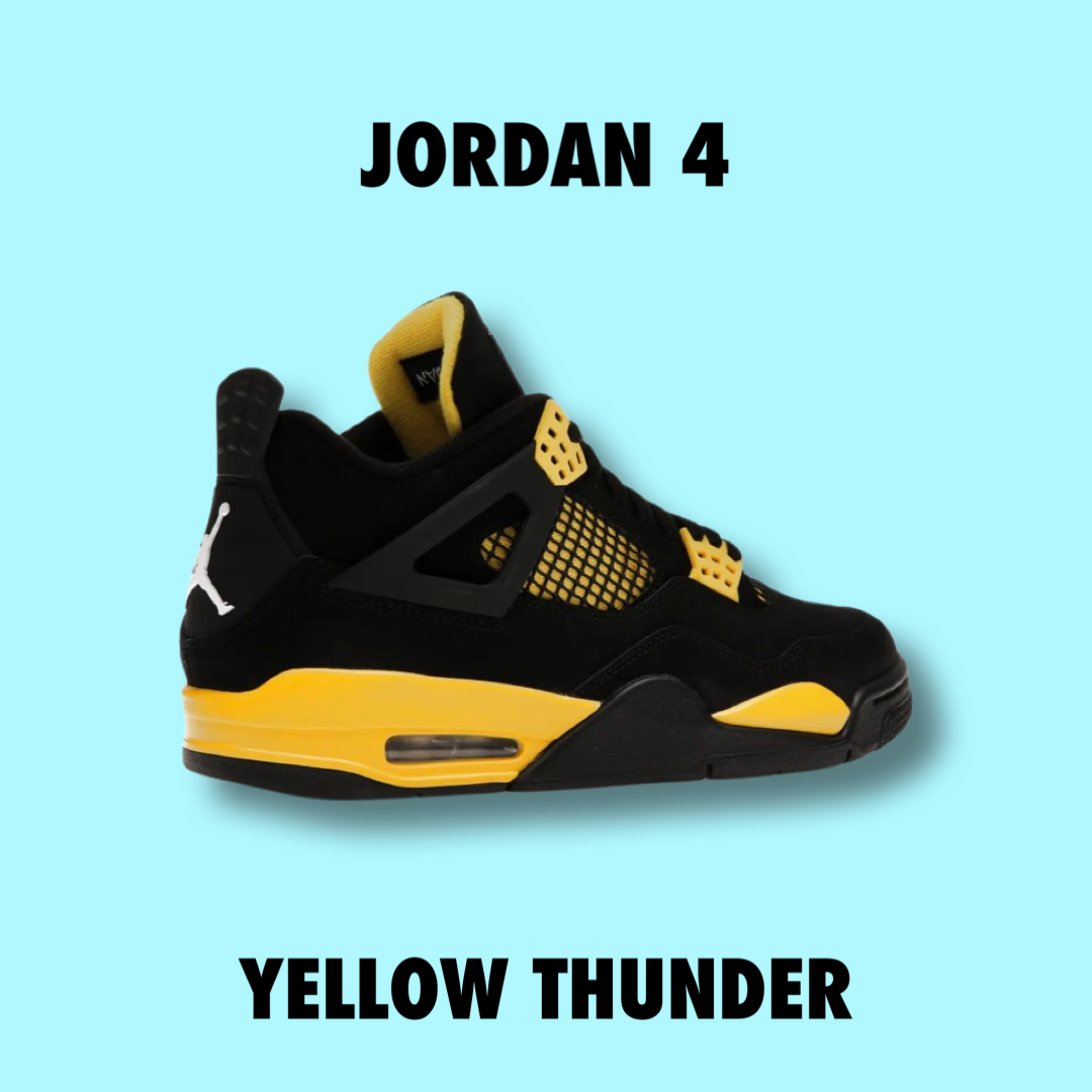 Jordan 4 Yellow Thunder