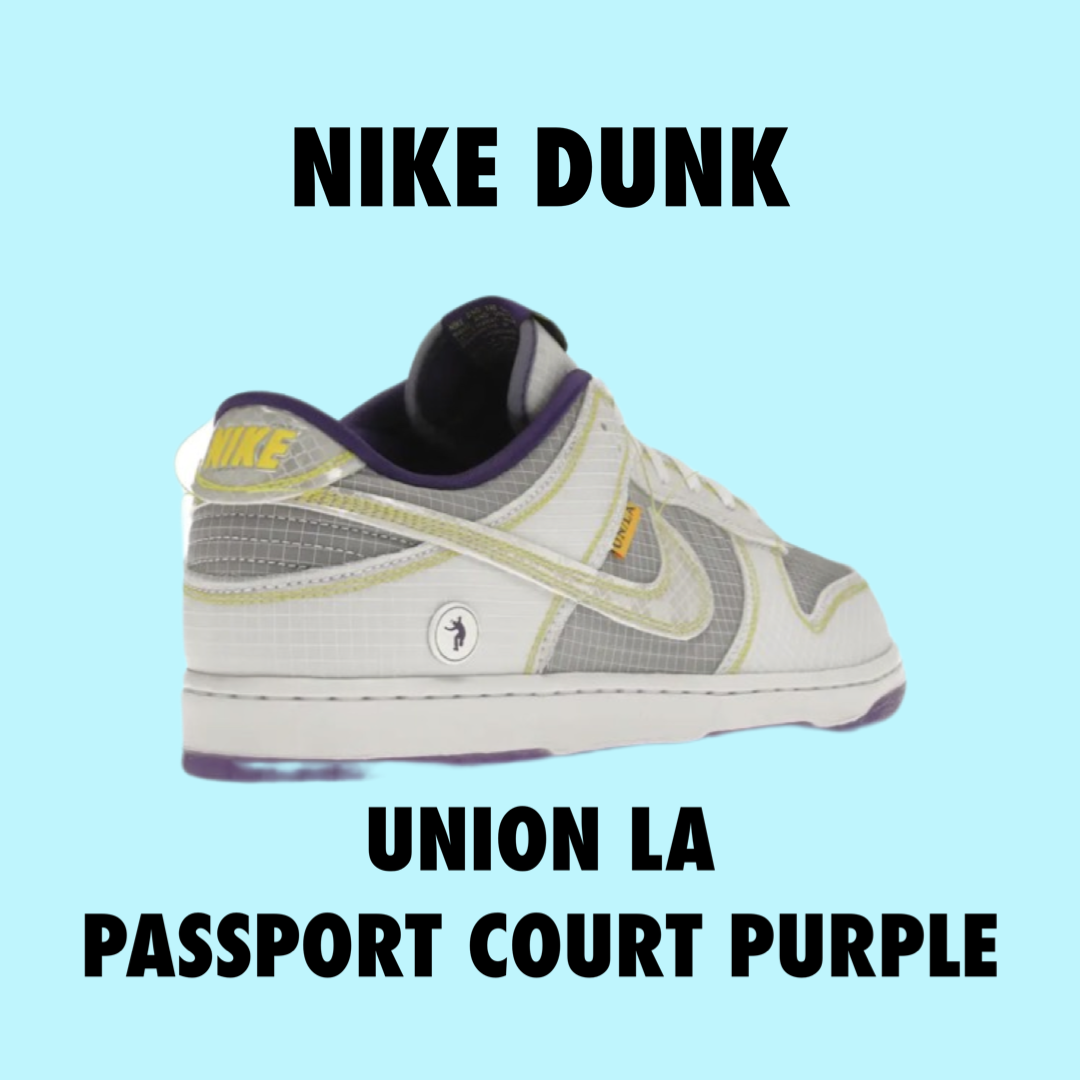 Nike x Union LA Dunk Low Passport Court Purple