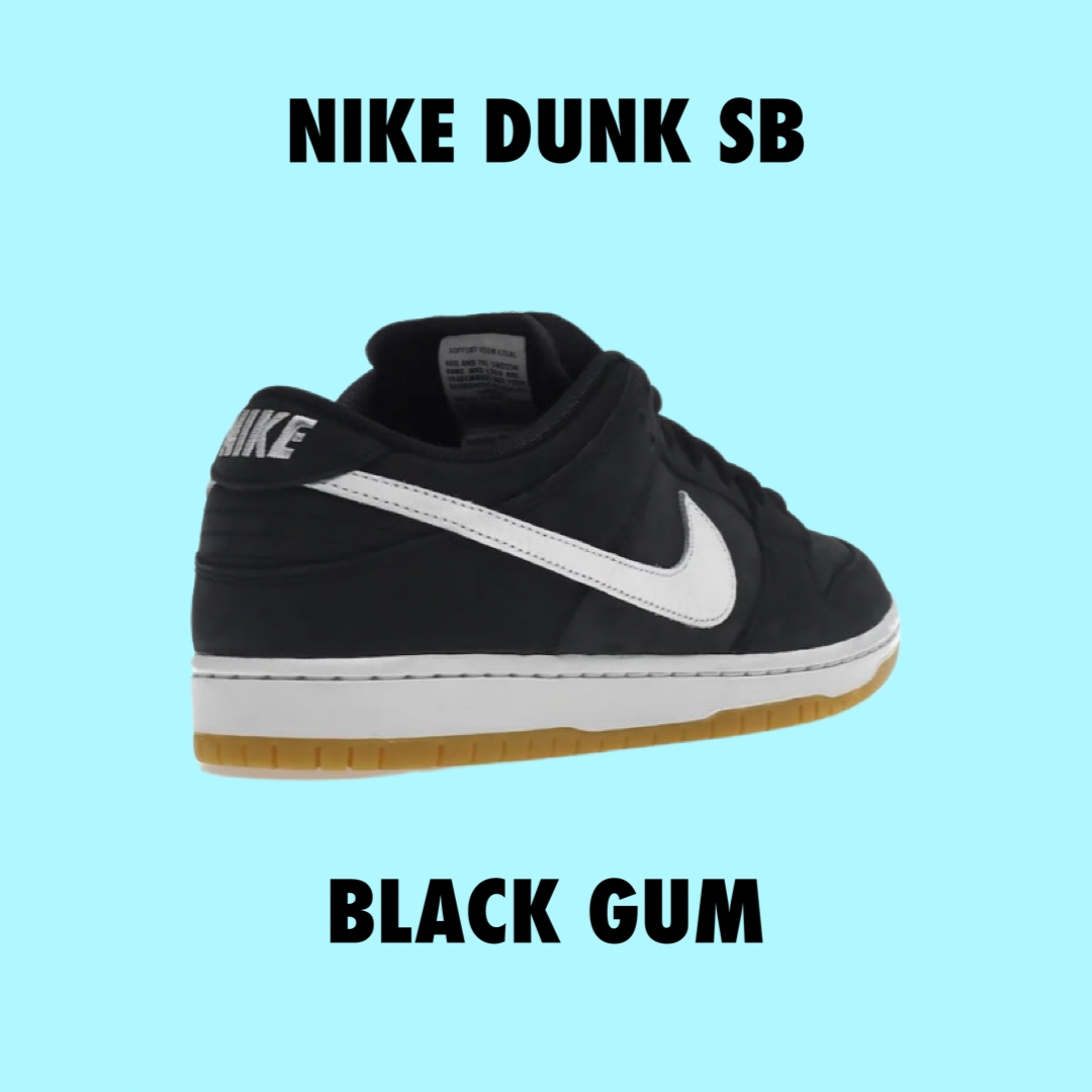 Nike dunk SB Black Gum