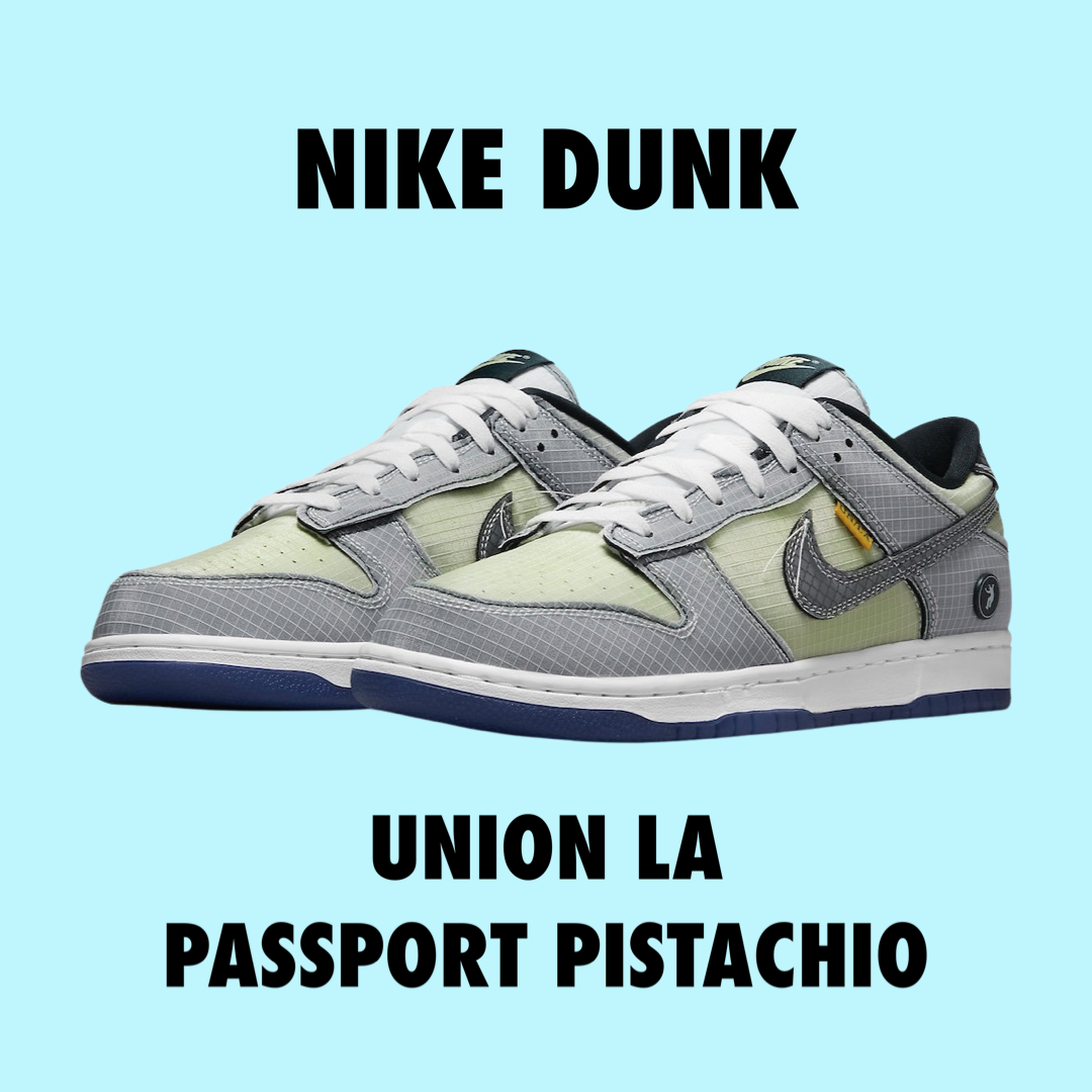 Nike x Union LA Dunk Low Passport Pistachio – Drexlers