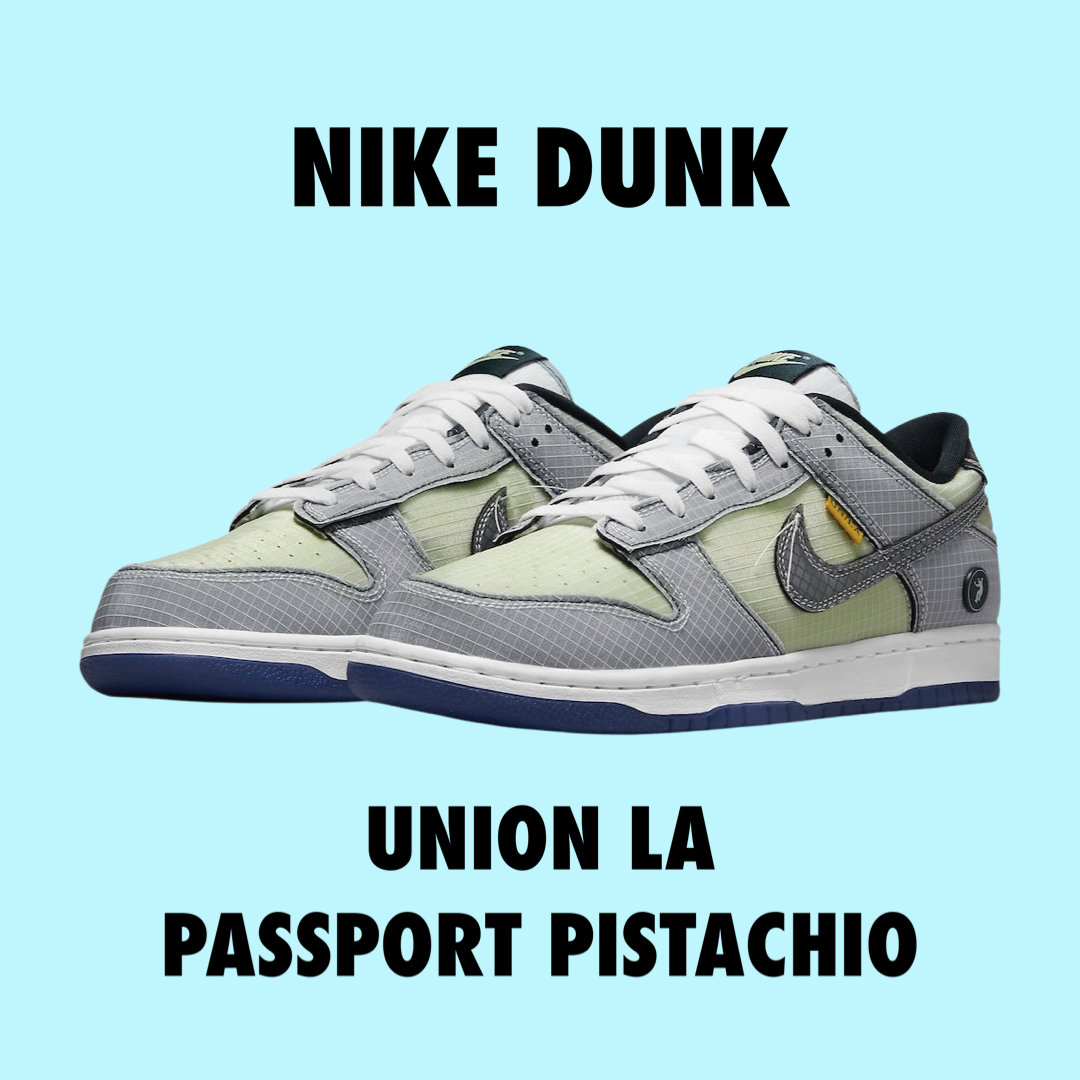 Nike x Union LA Dunk Low Passport Pistachio – Drexlers Nike x Union LA Dunk Low Passport Pistachio – Drexlers