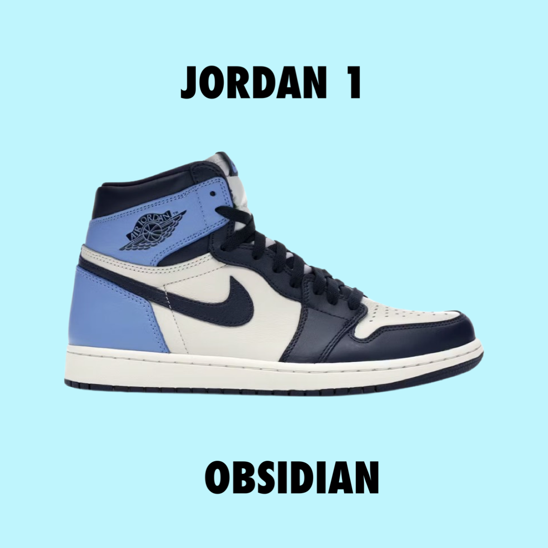 Jordan 1 high Obsidian