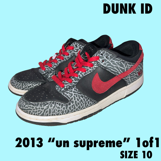 2013 Dunk ID 1of1