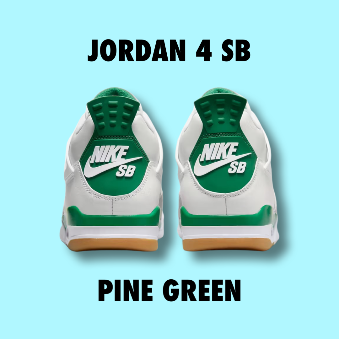 Jordan 4 SB Pine Green