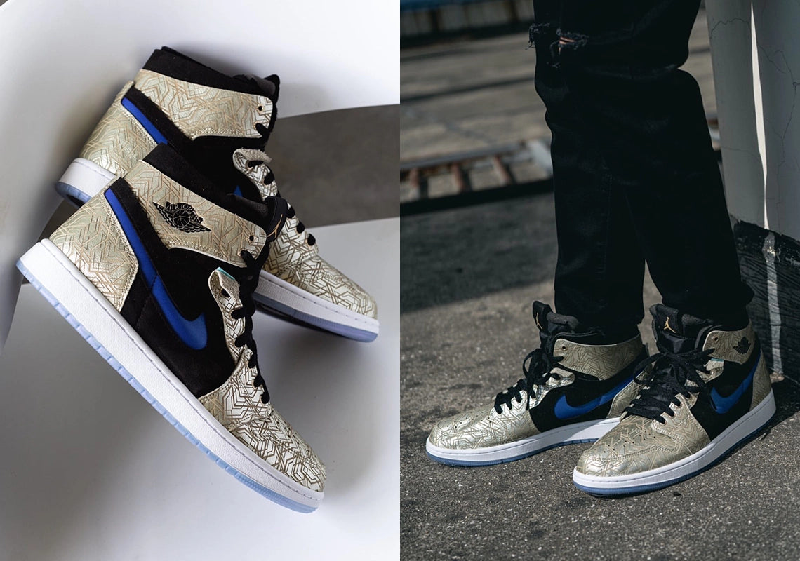 Jordan 1 High CMFT Gold Laser