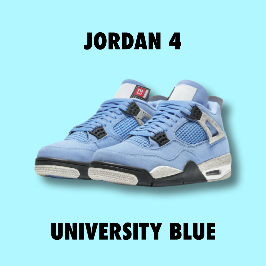 Jordan 4 University UNC Blue 2021 Drexlers