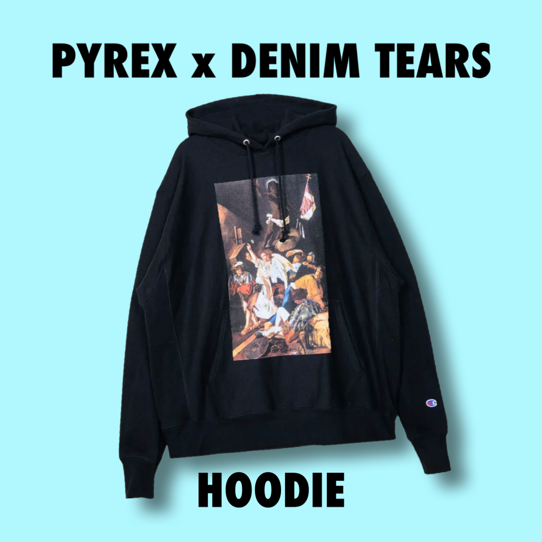 Denim Tears x PYREX Virgil Abloh Hoodie Large
