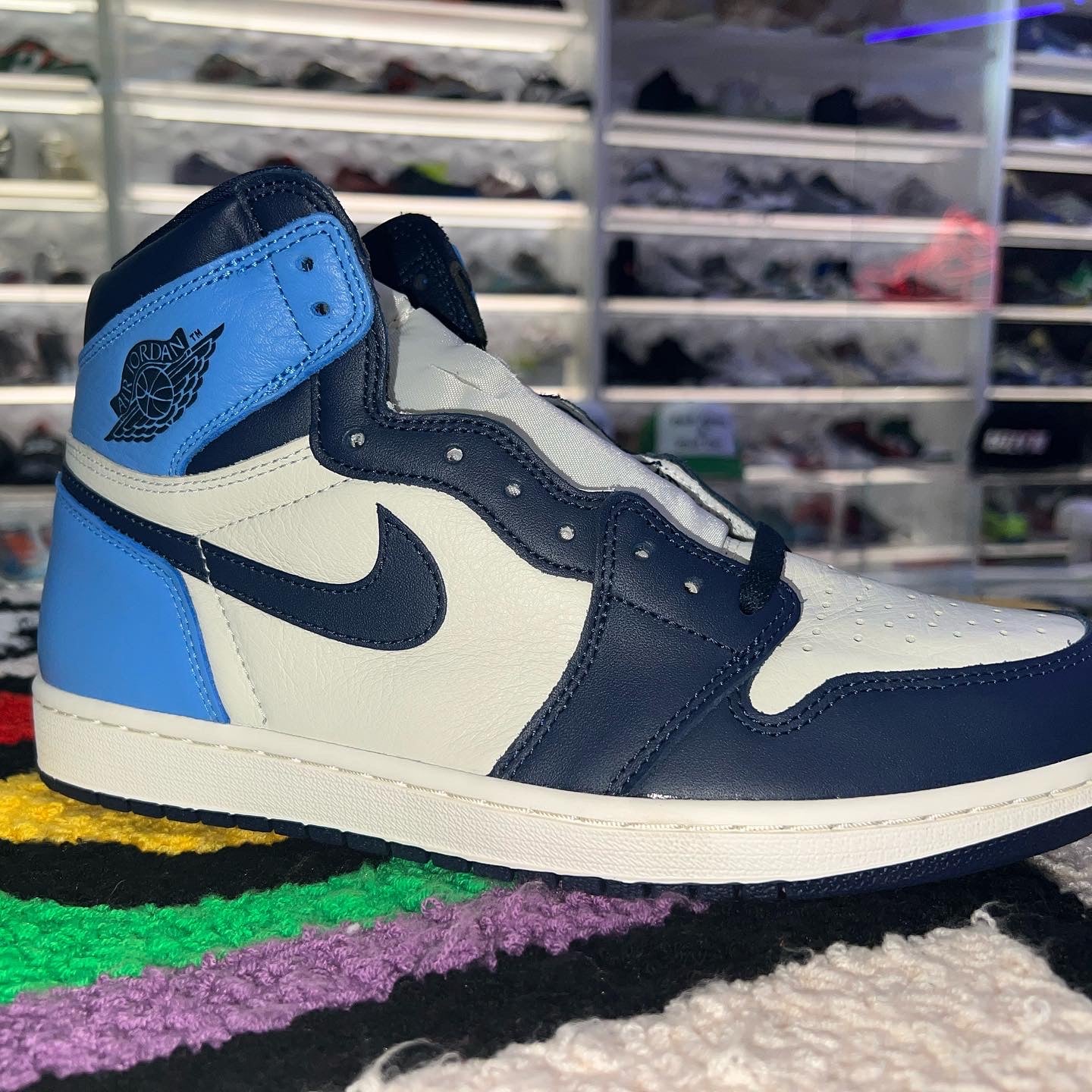Jordan 1 high Obsidian