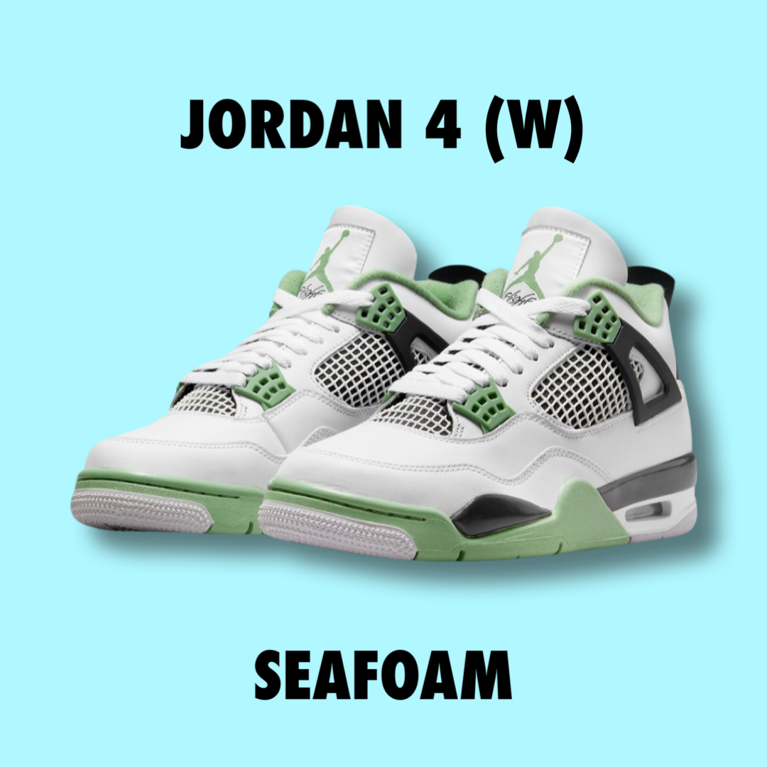 Jordan 4 Retro Seafoam (W)