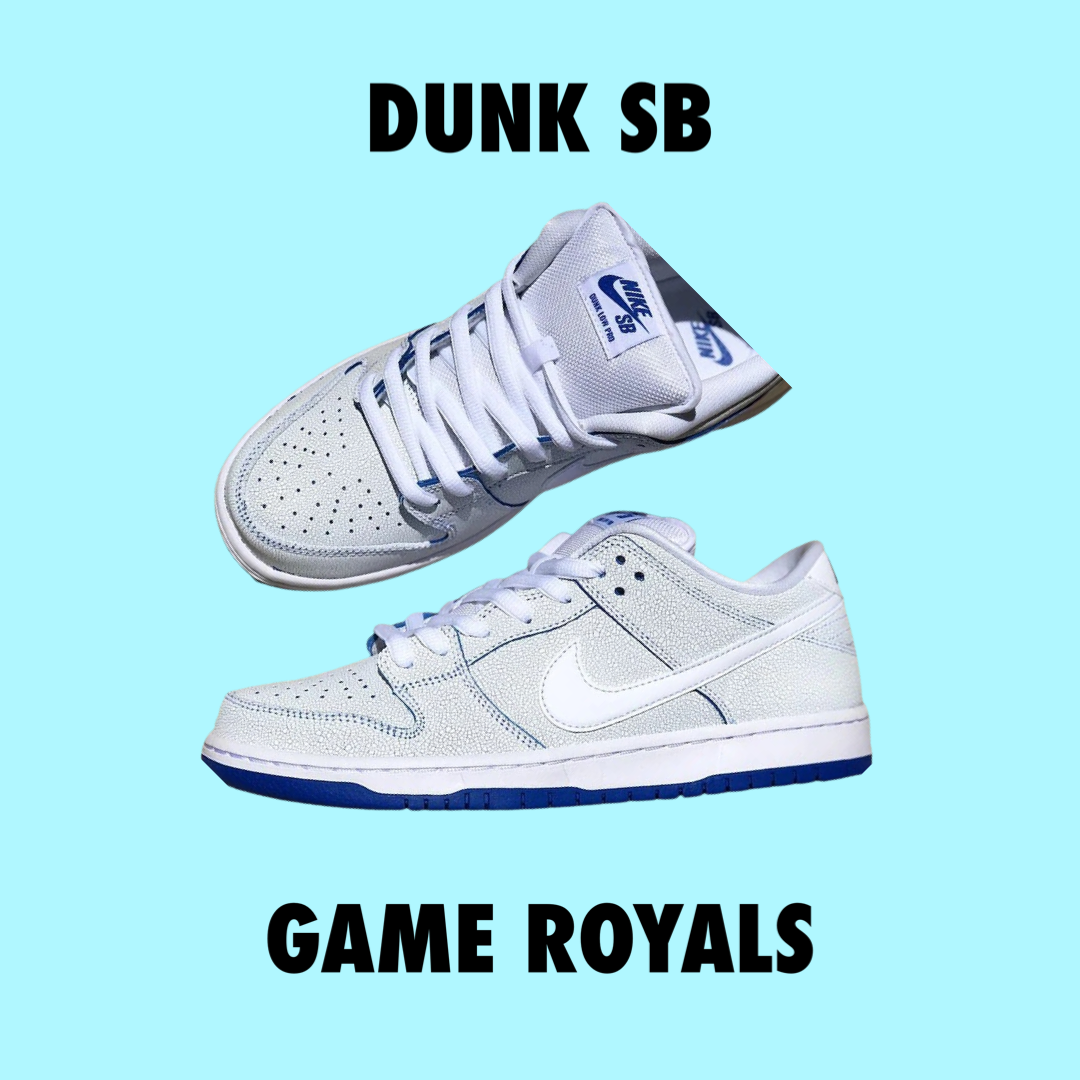 Nike sb dunk game royal clearance