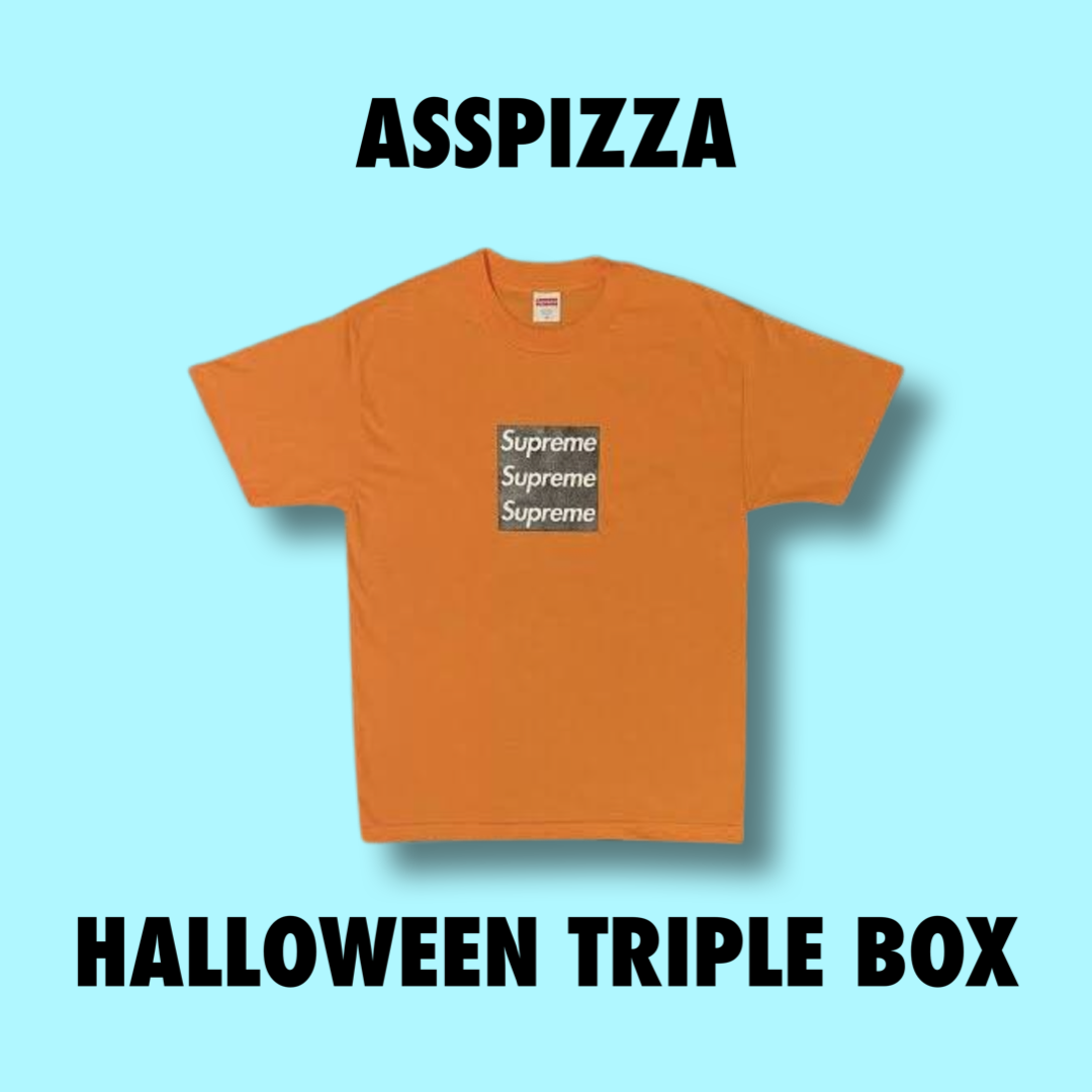 Supreme halloween hotsell box logo