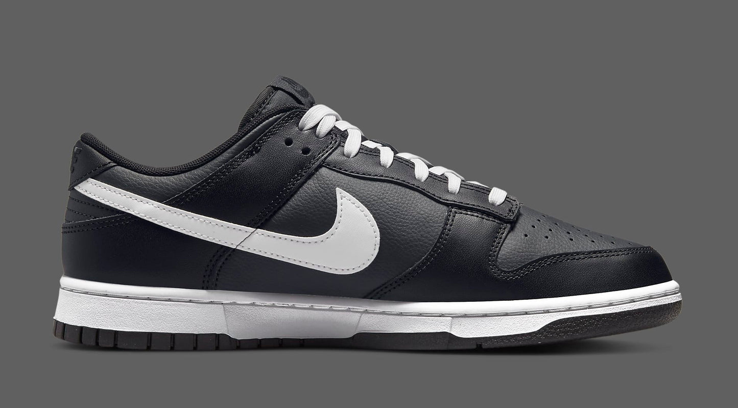 Nike Dunk Black White 2022 2.0 reverse panda