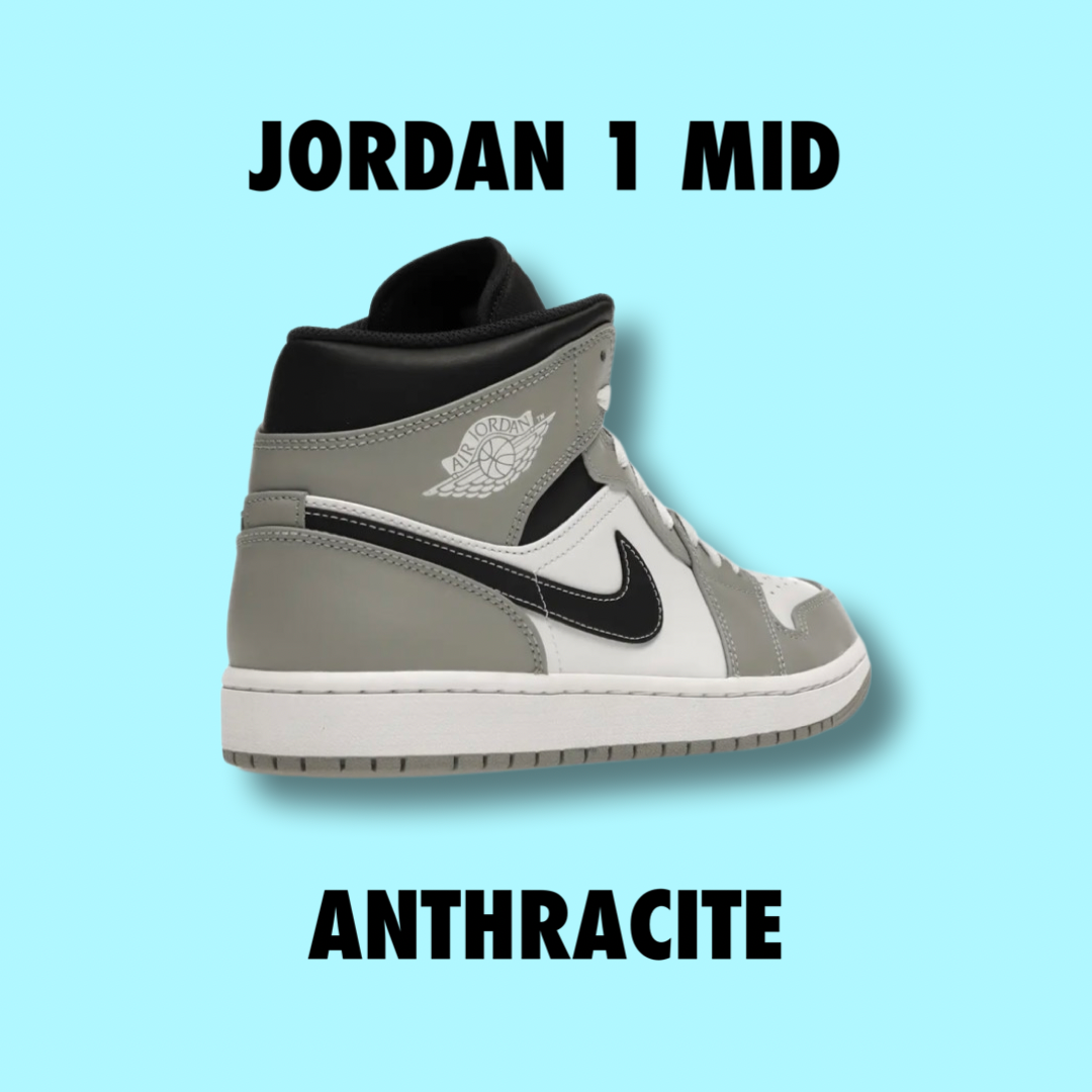 Jordan 1 Mid Anthracite