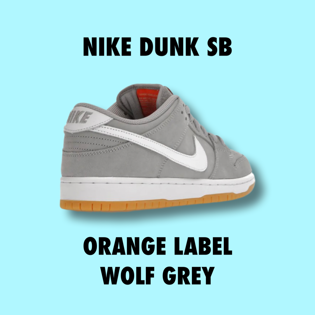 Nike Dunk SB Orange Label Wolf Grey