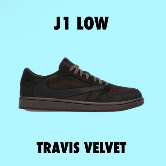 Jordan 1 Retro Low OG SP ravis Scott Velvet Brown