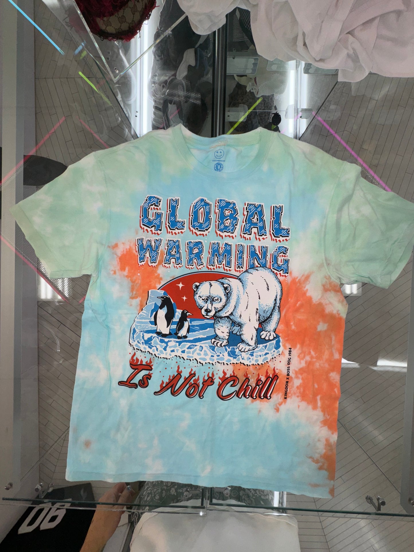 Global Warming “its not chill” tee by Kingdom