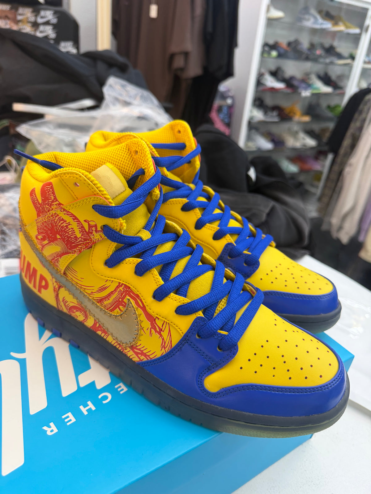 Nike SB Dunk High Finnigan Mooney 15th Anniversary Doernbecher 2019
