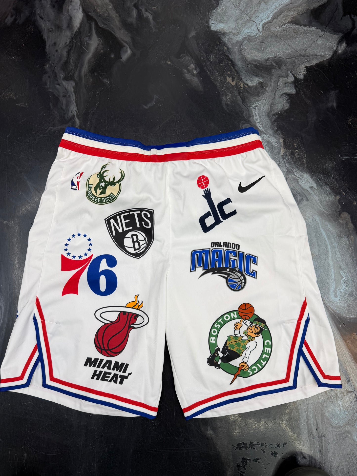 Supreme Nike/NBA Teams Authentic Short white 2018