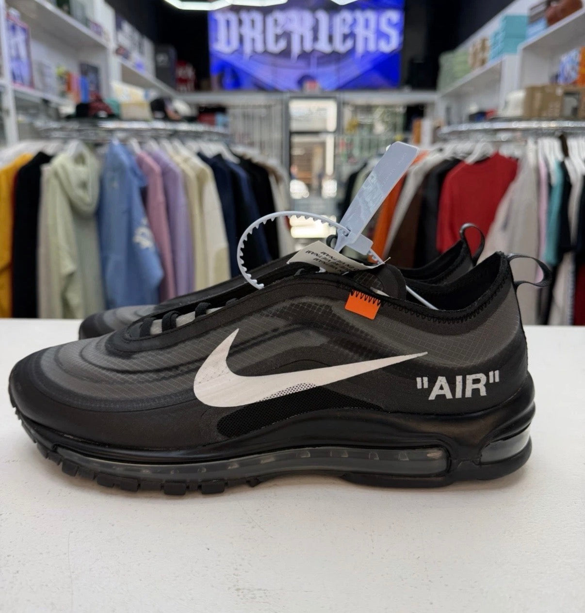 Nike Air Max 97 OFF-WHITE Black 2018