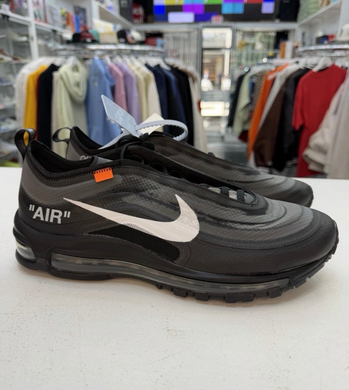 Nike Air Max 97 OFF-WHITE Black 2018