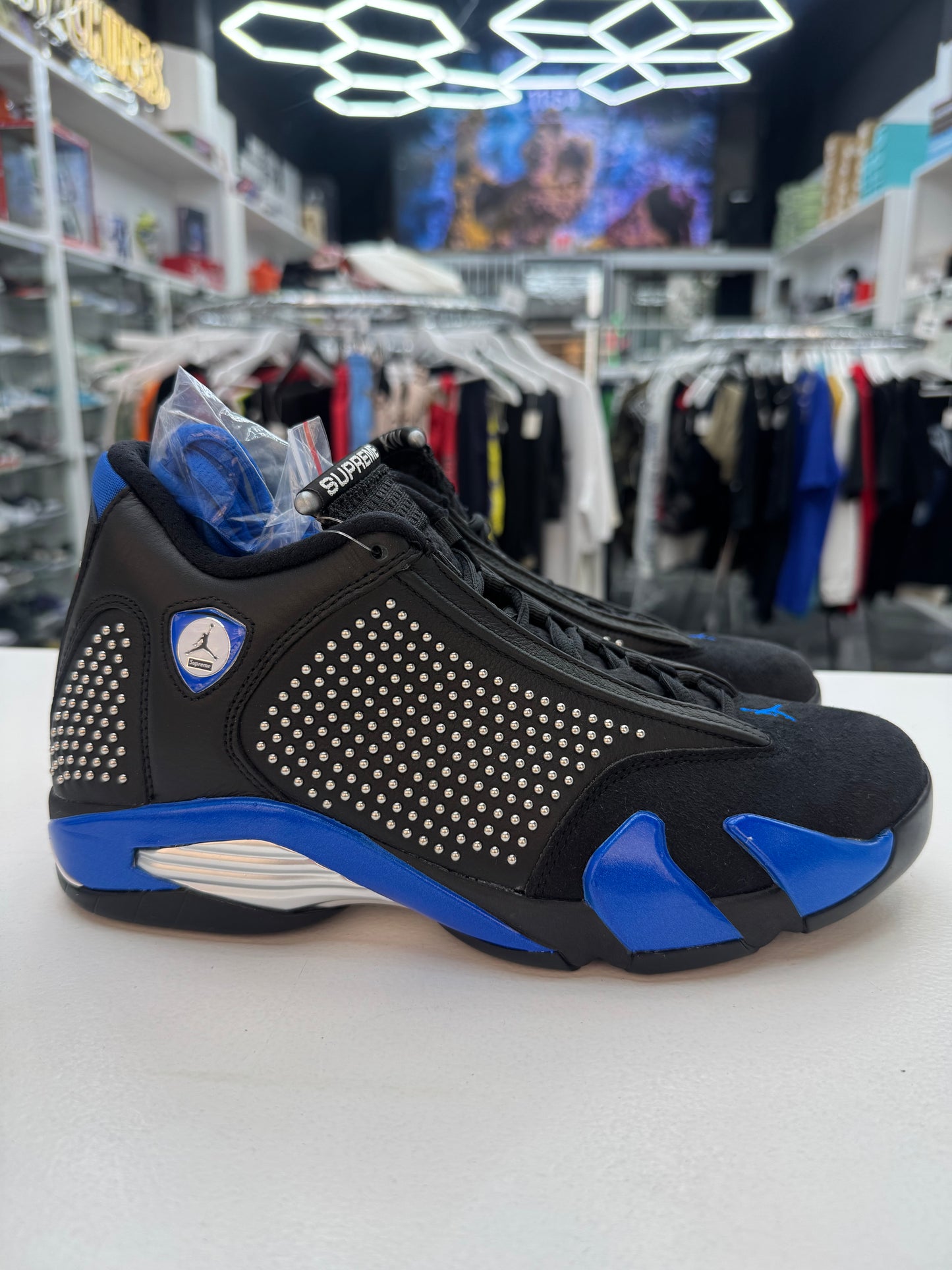 Jordan 14 Retro
Supreme Black