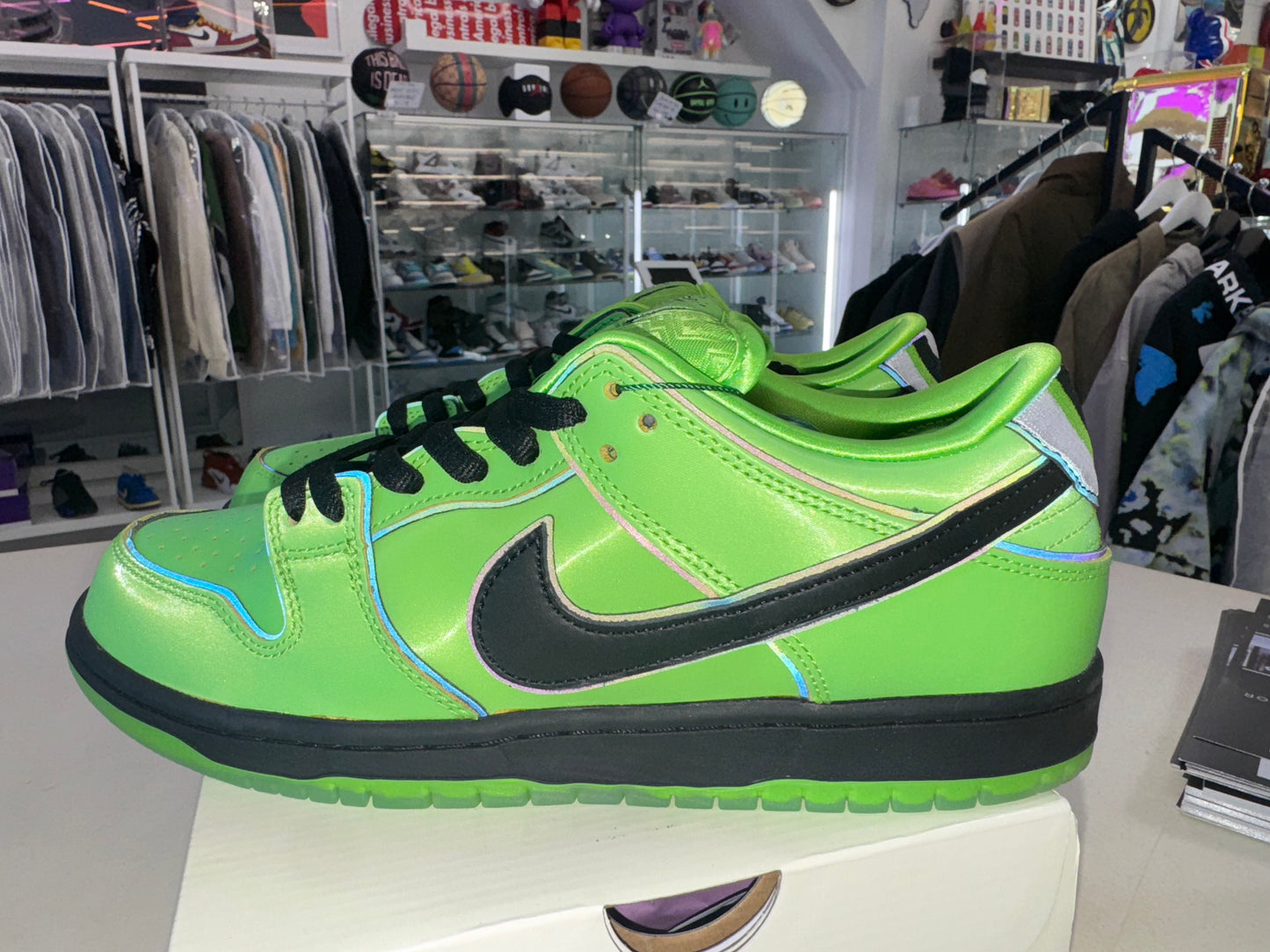 Nike Dunk SB The Powerpuff Girls Buttercup