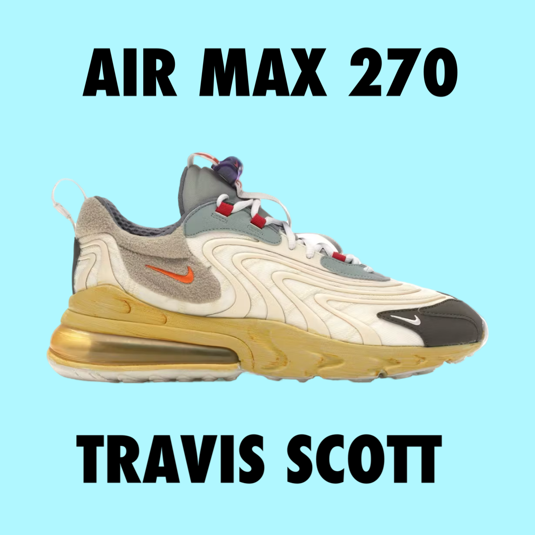 Nike Air Max 270 React ENG
Travis Scott Cactus Trails