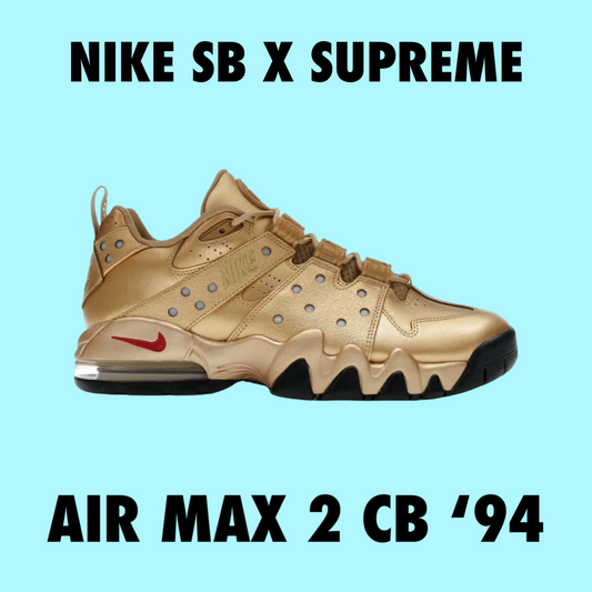 Nike SB Air Max 2 CB '94 Low Supreme Gold