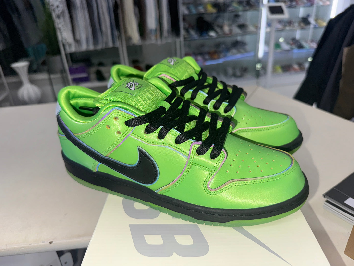 Nike Dunk SB The Powerpuff Girls Buttercup