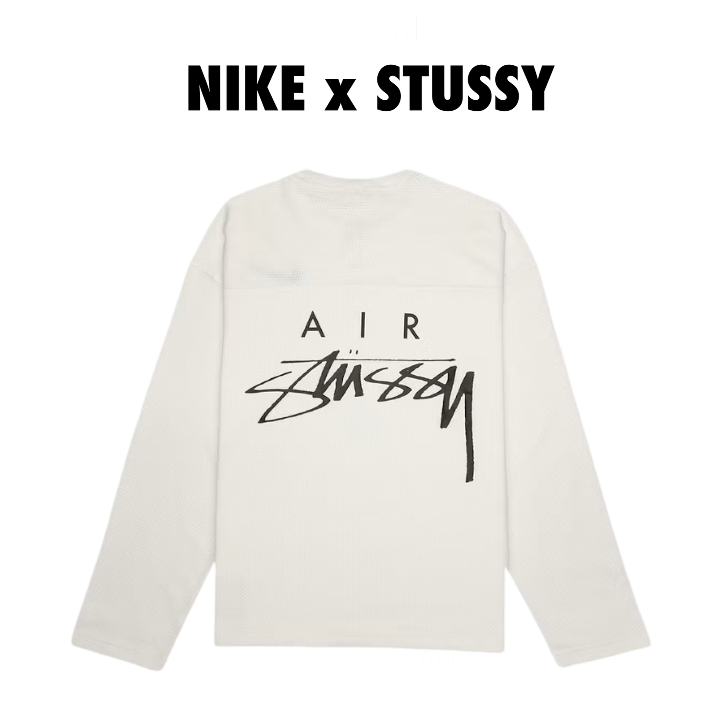 Stussy × Nike Dri-FIT Mesh Jersey sail
