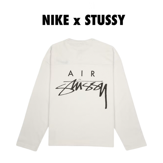 Stussy × Nike Dri-FIT Mesh Jersey sail