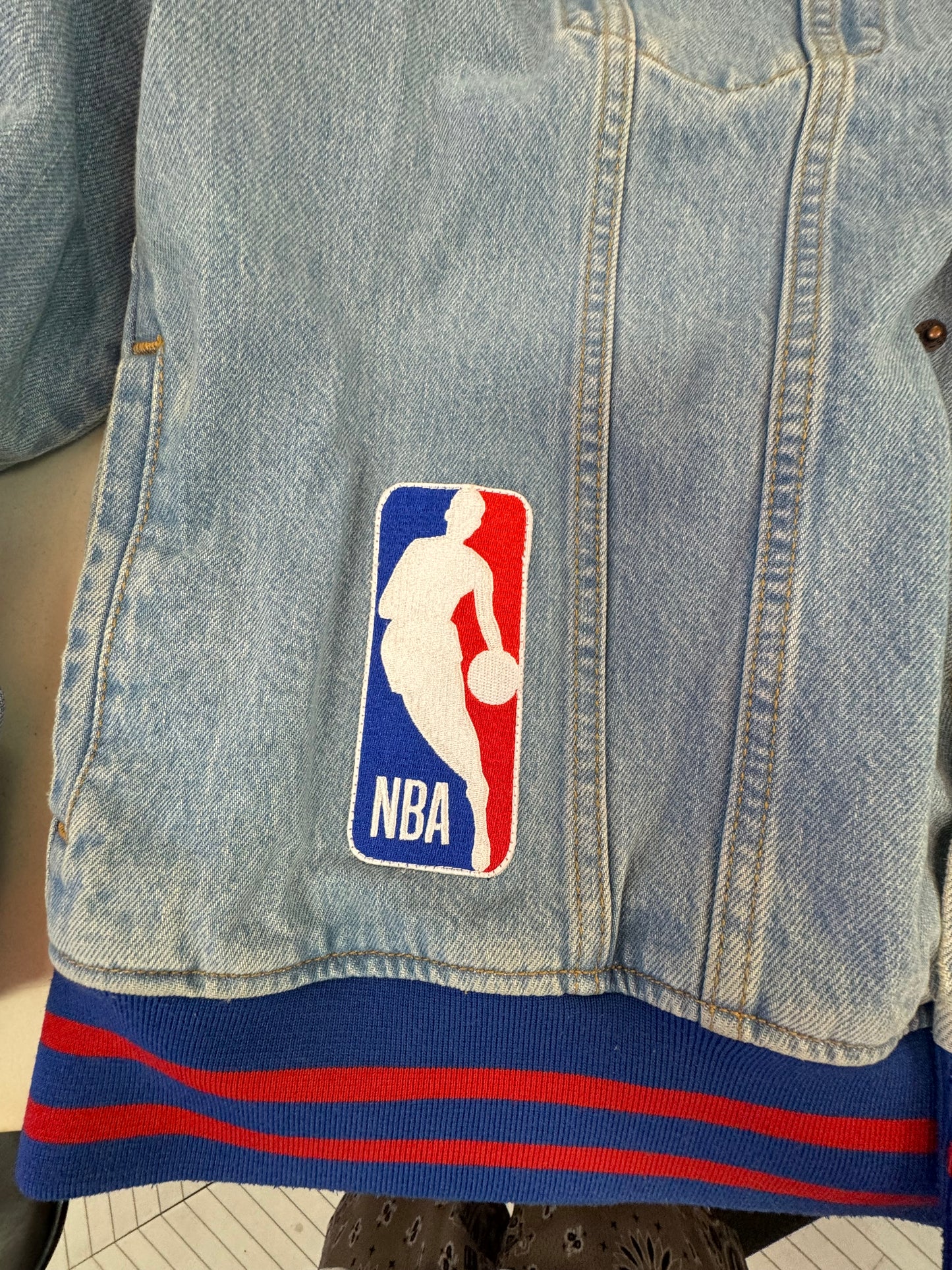 Levi’s x Just Don x NBA collab denim jacket