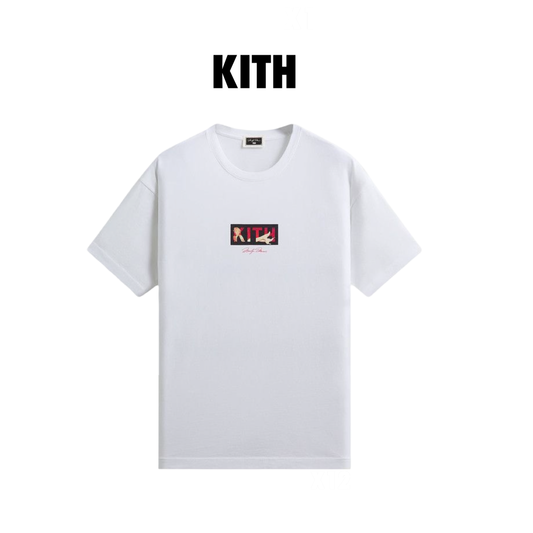 Kith for Marilyn Monroe Seven Year Classic box  Logo Tee - White