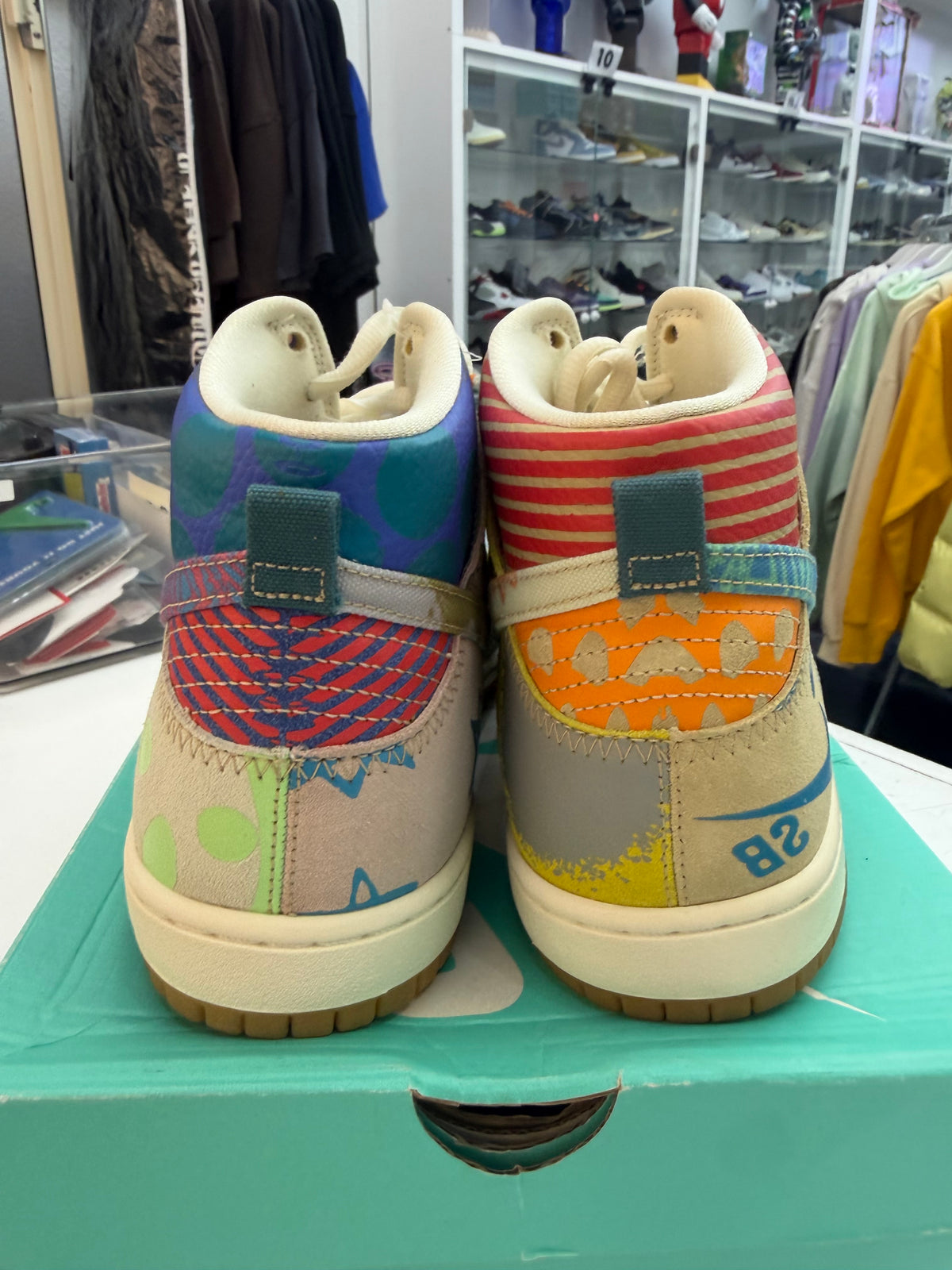 Nike SB Dunk High Thomas Campbell What the Dunk