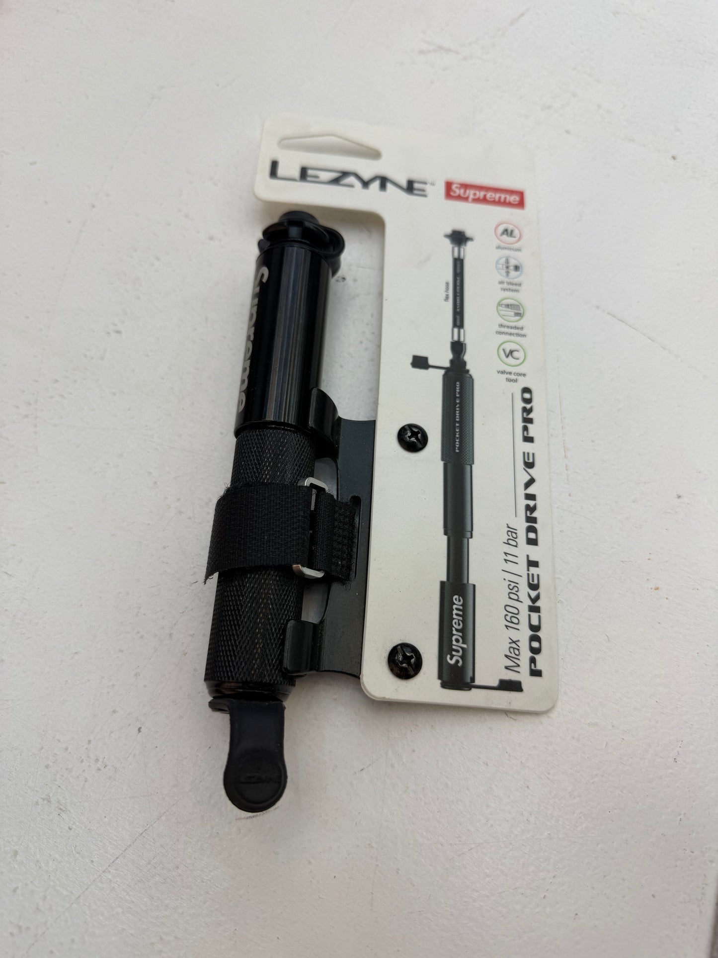 Supreme Lezyne Pocket Drive Pro Bike Pump black