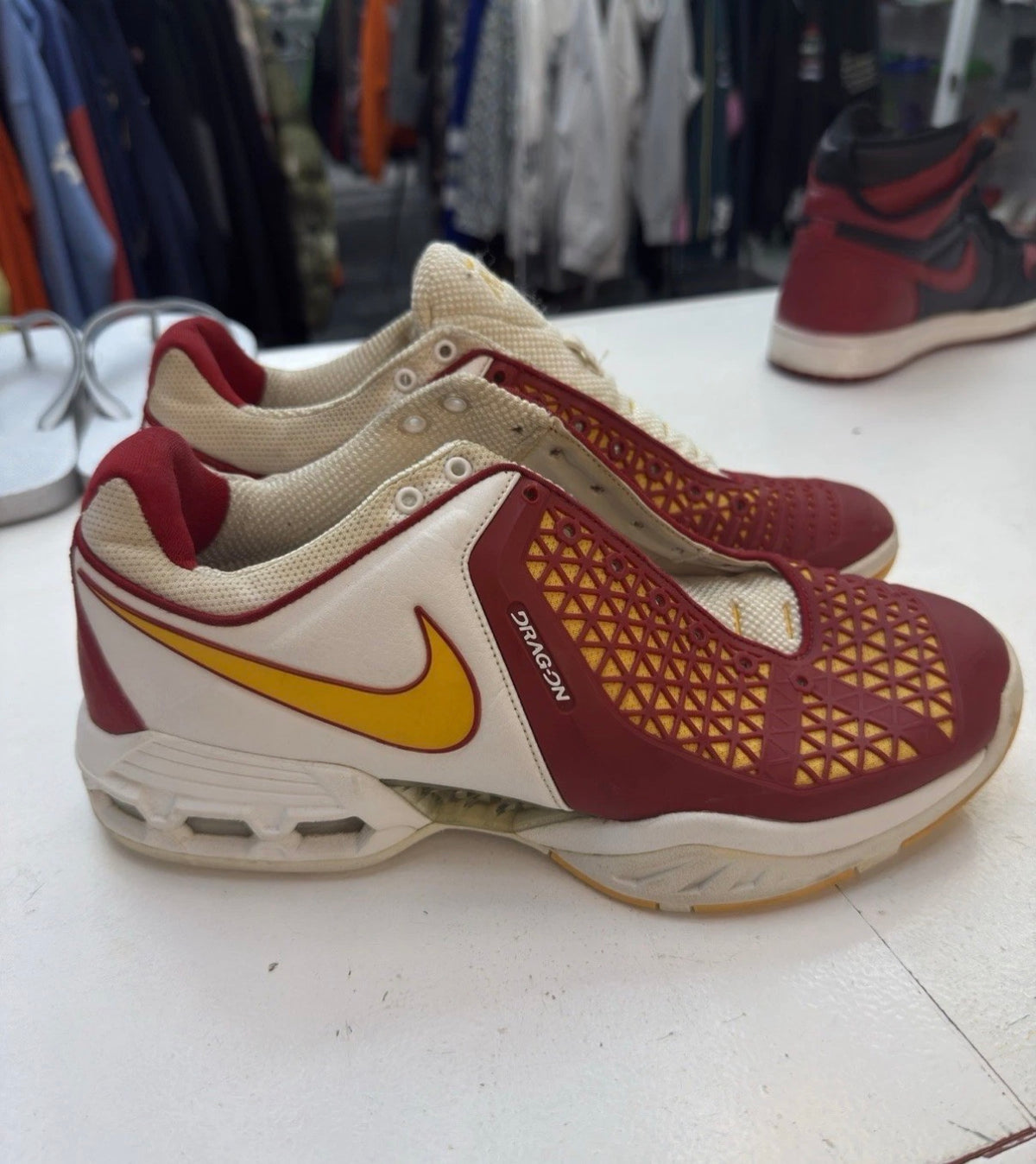 Air Max Breathe Cage II PlayerExclusives Rafael Nadal Match  WORN Size 10 Sample