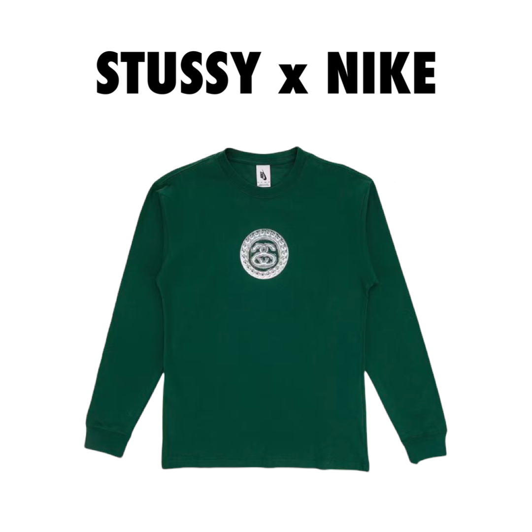 Nike x Stussy SS Link L/S T-shirt
Green