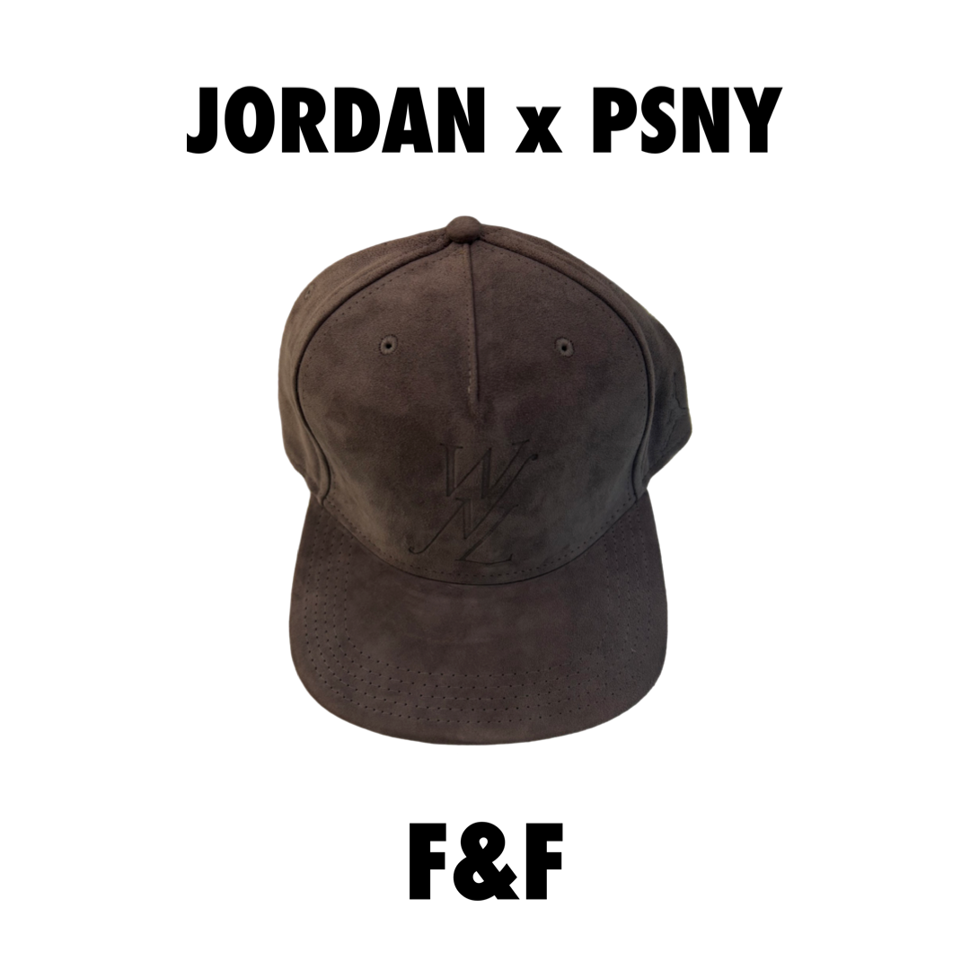 Jordan x PSNY f&f suede hat