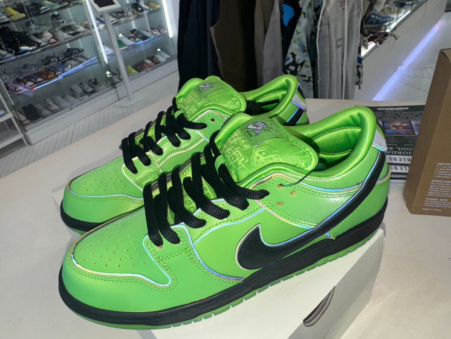 Nike Dunk SB The Powerpuff Girls Buttercup