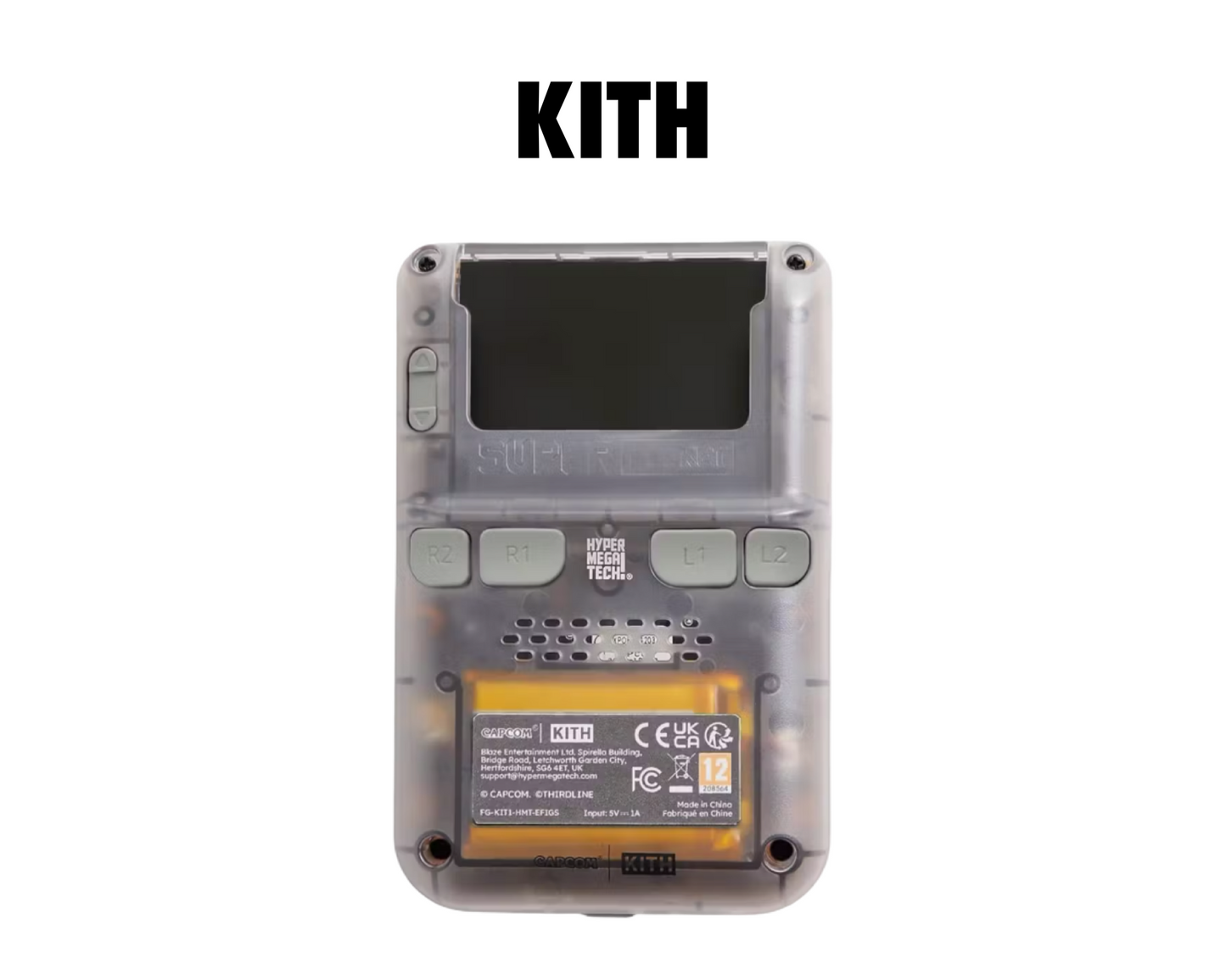 Kith Capcom Hyper Mega Tech Super Pocket Handheld console