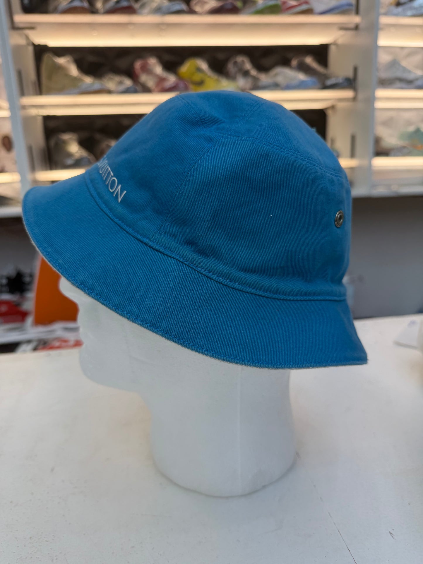 Louis Vuitton Denim Monogram Reversible Bucket Hat – Size 60
