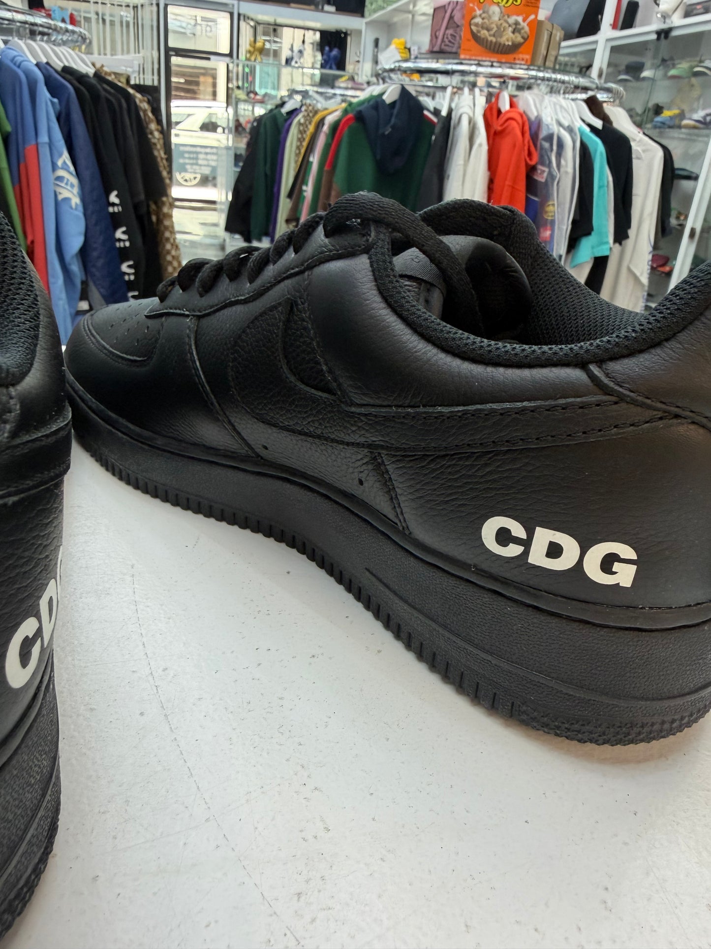 Nike Air Force 1 Low Retro SP BLACK Comme des Garçons Black